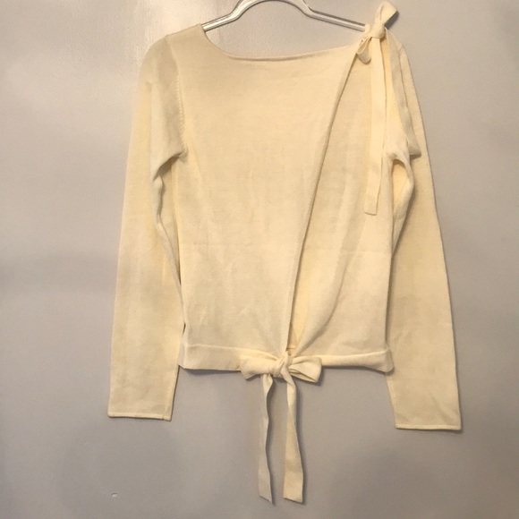 Anthropologie Sweaters - ANTHROPOLOGIE /PAPER CROWN  | Tie Back Sweater NWT